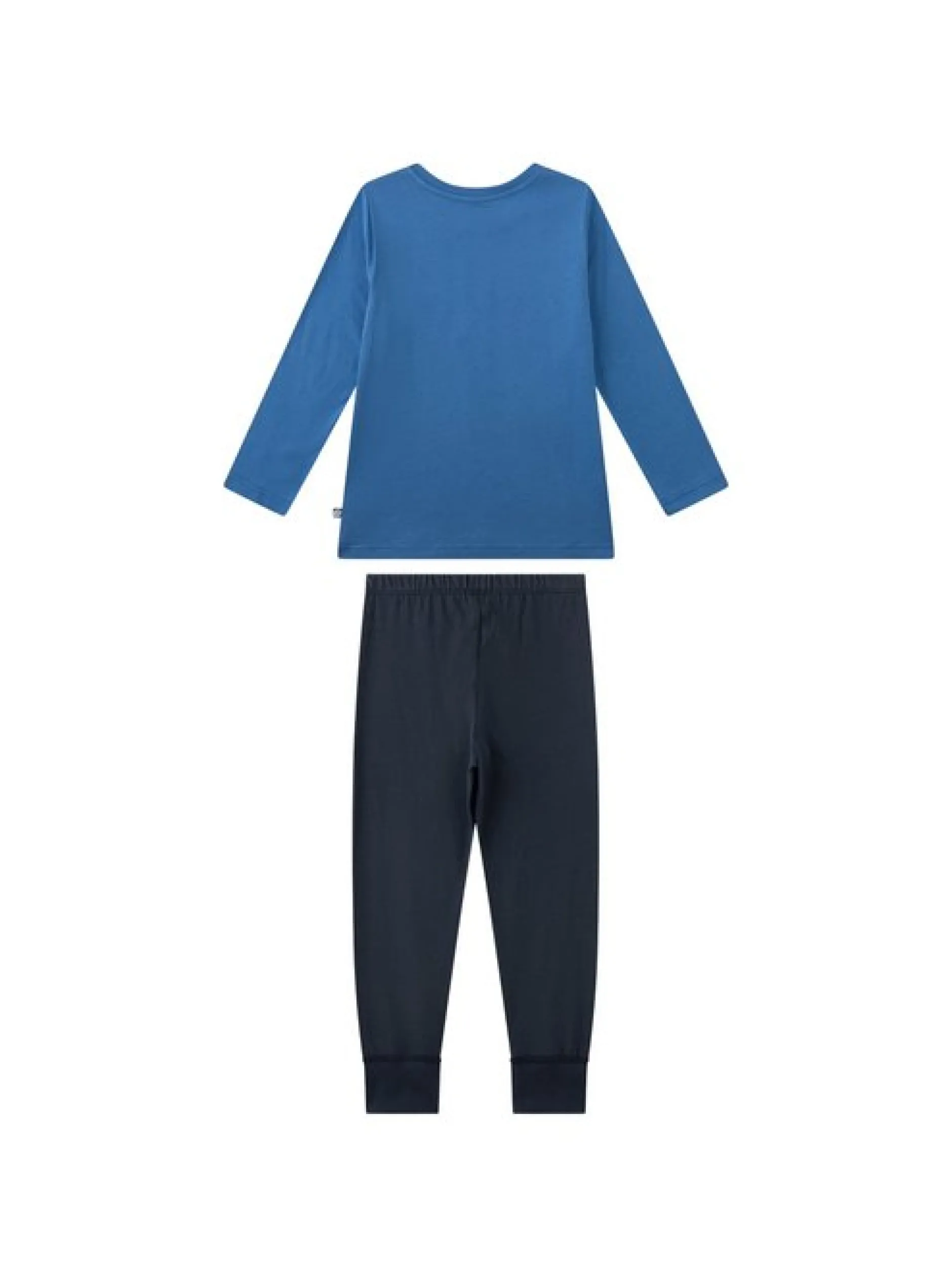 Sanetta Jungen Pyjama in blau