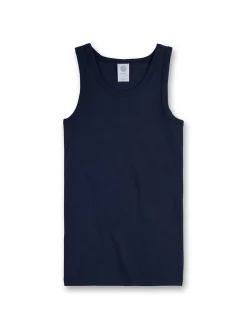 Sanetta Jungen Unterhemd 3er Pack in blau
