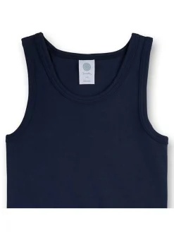 Sanetta Jungen Unterhemd 3er Pack in blau