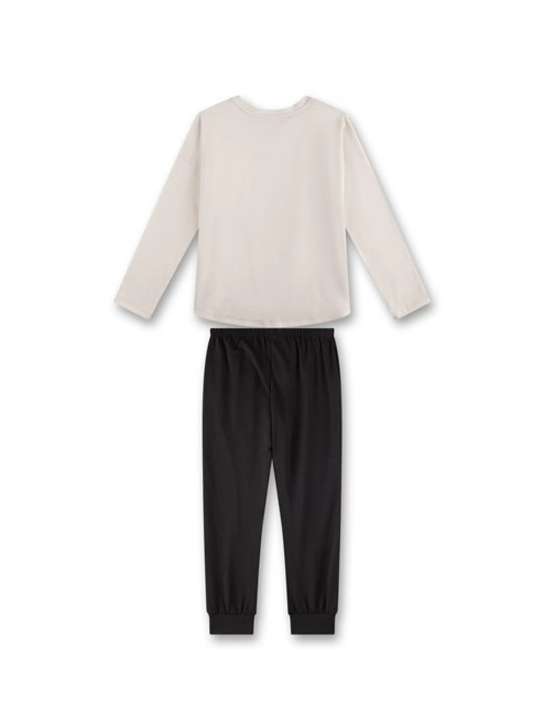 Sanetta Mädchen Pyjama in beige