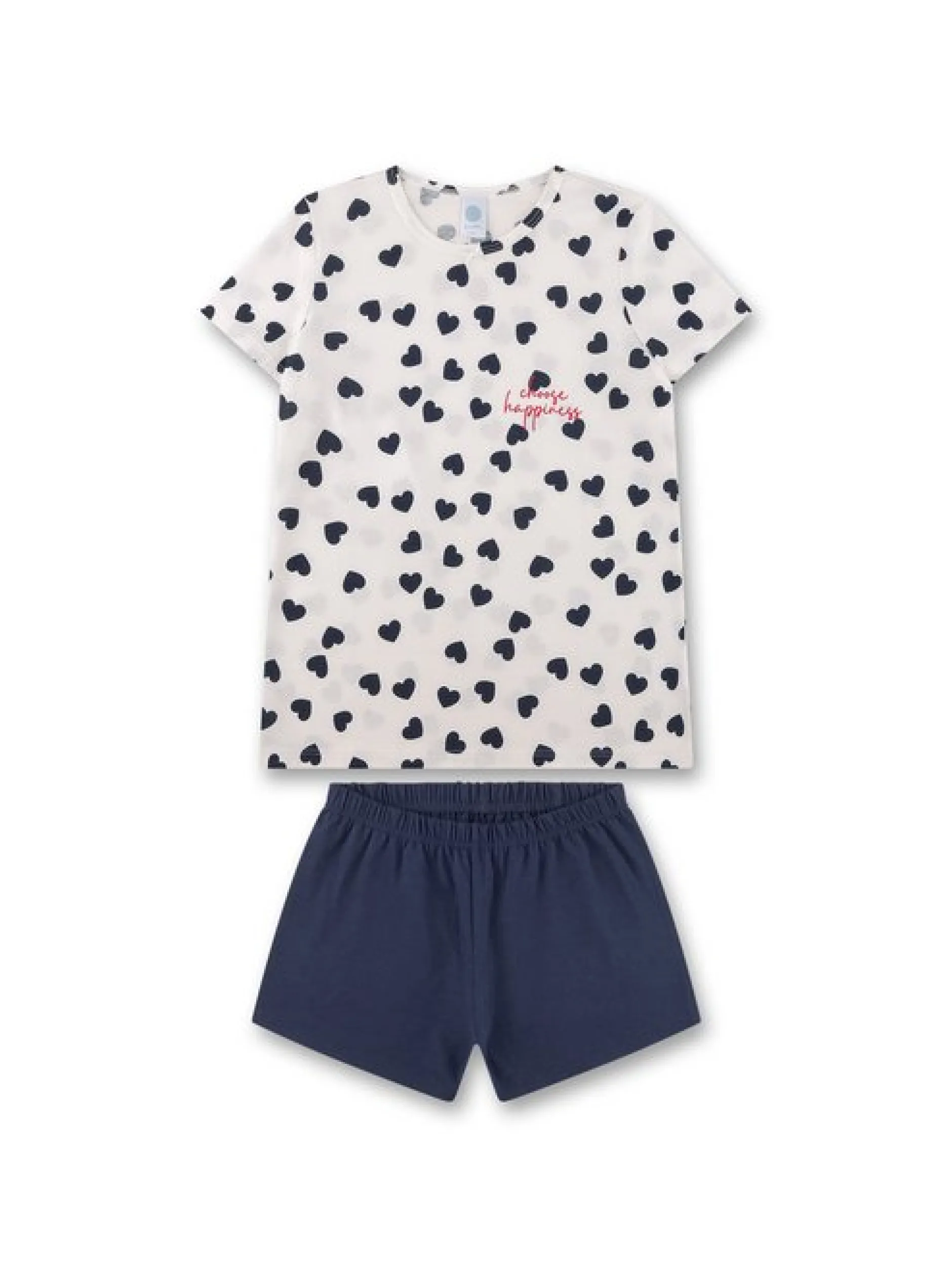 Sanetta Mädchen Pyjama in blau