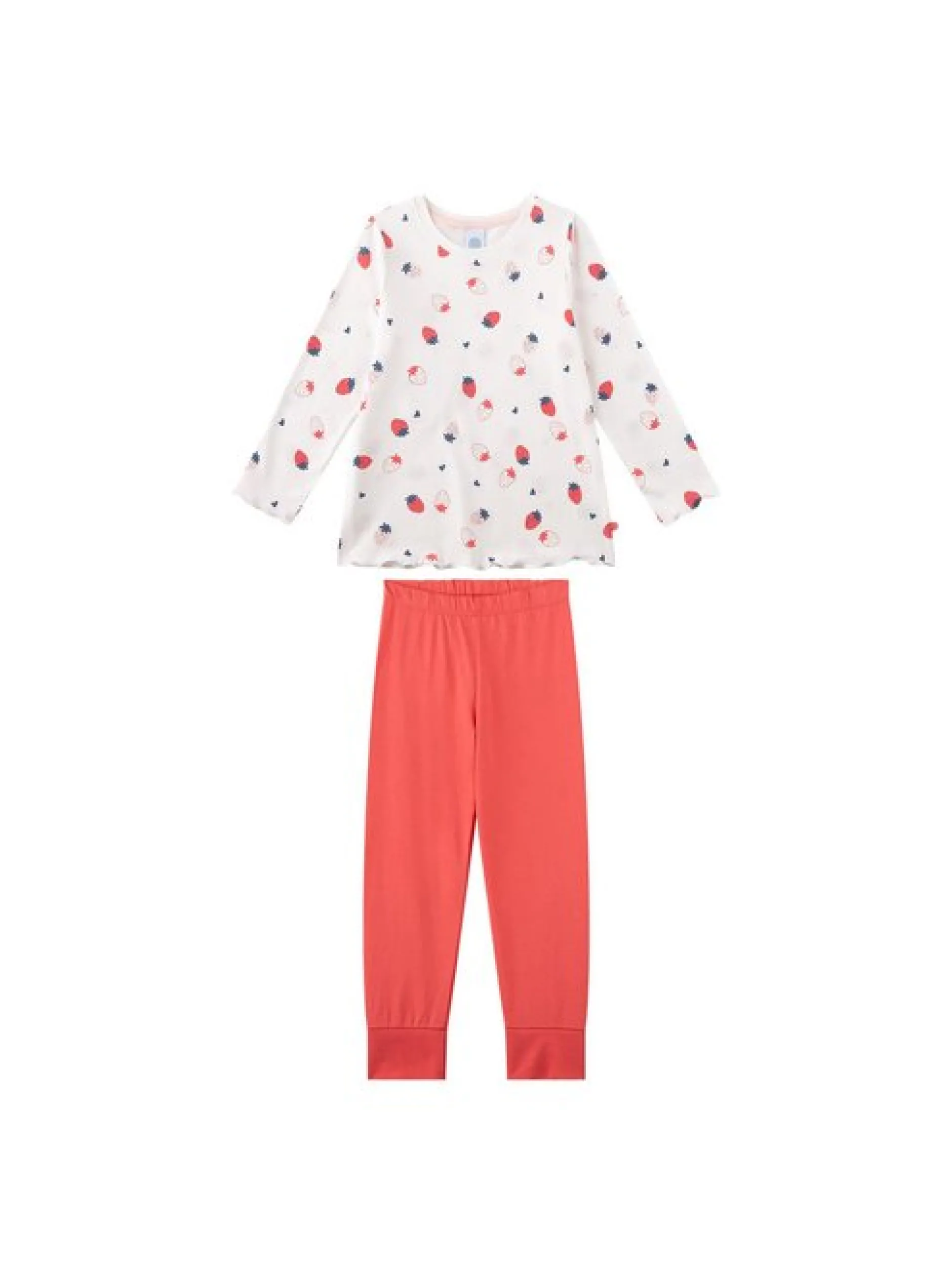 Sanetta Mädchen Pyjama in mehrfarbig