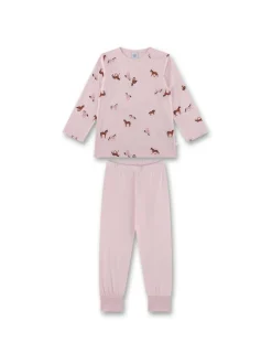 Sanetta Mädchen Pyjama in rosa
