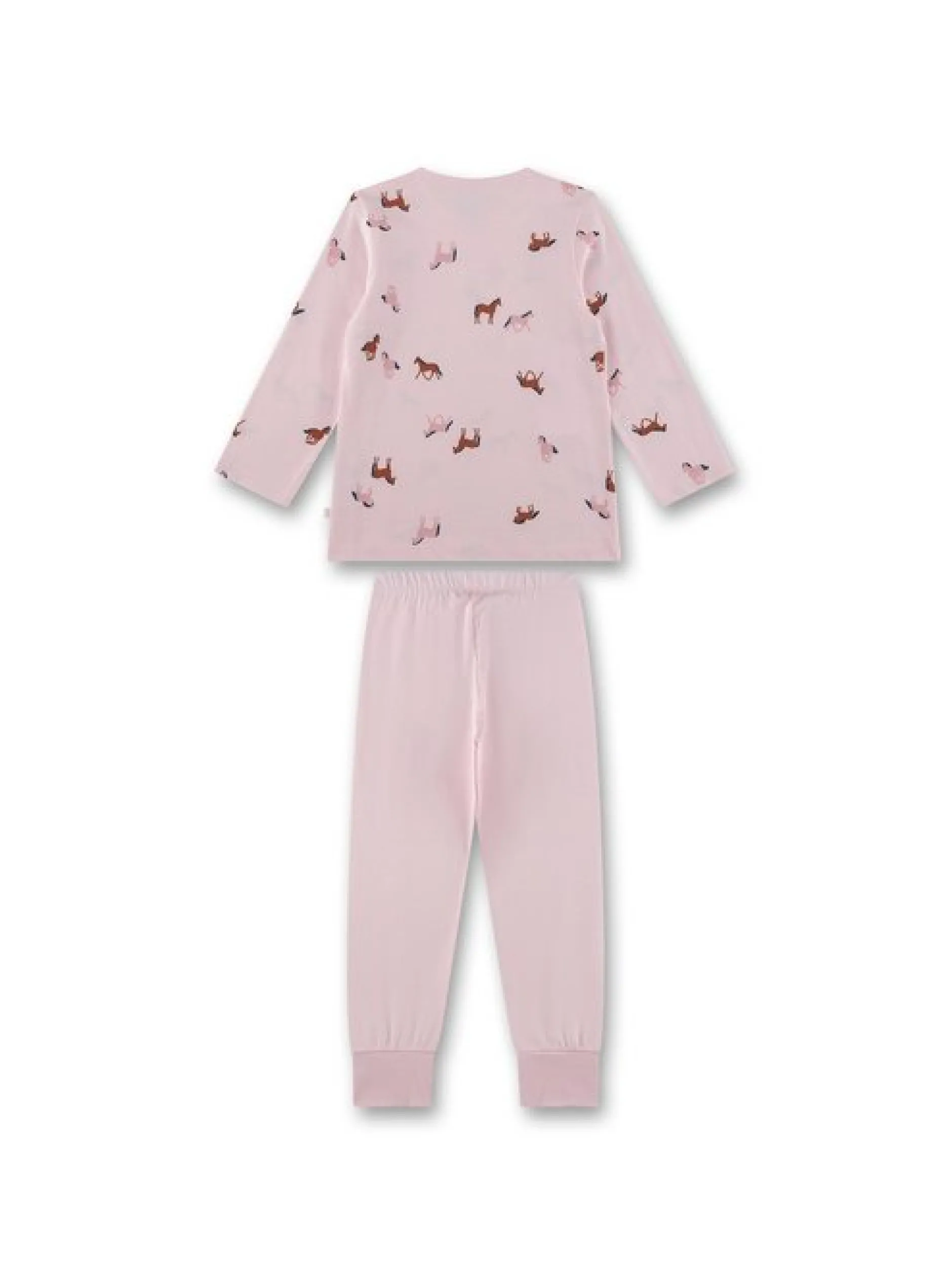 Sanetta Mädchen Pyjama in rosa