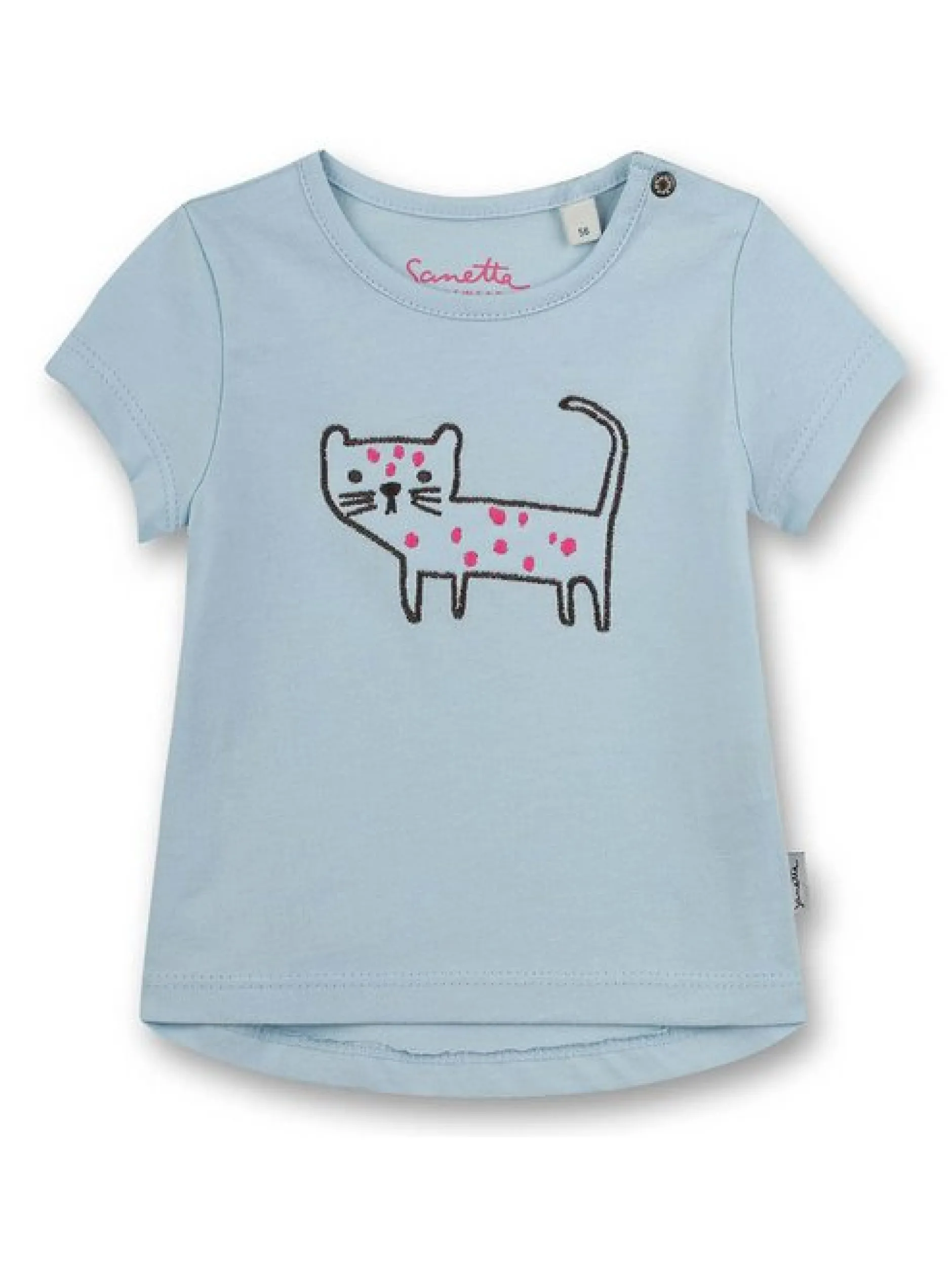 Sanetta Mädchen T-Shirt 1er Pack in blau