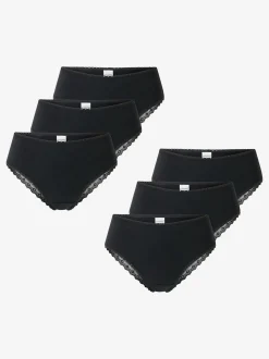 Schiesser Damen Brasilslip - Modern Multipacks in schwarz