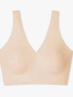 Schiesser Damen Bustier - Lasercut Invisible Soft in beige