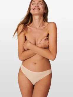 Schiesser Damen 2er-Pack Slips - 95/5 in beige
