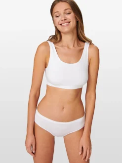 Schiesser Damen Hipster - 95/5 in weiß