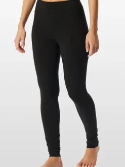 Schiesser Damen Leggings - Invisible Soft Warming in schwarz