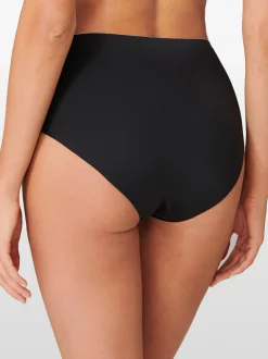 Schiesser Damen Maxislip - Invisible Soft in schwarz