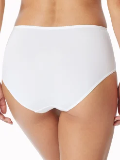Schiesser Damen Midislip - Air Spitze in weiß