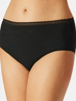 Schiesser Damen Midislip - Modern Multipacks in schwarz