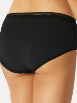 Schiesser Damen Midislip - Modern Multipacks in schwarz