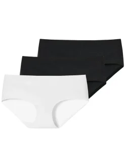 Schiesser Damen Panty 3er Pack in schwarz
