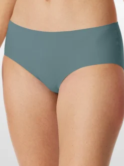 Schiesser Damen Panty - Invisible Soft in grün