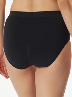 Schiesser Damen Slip - Classic Seamless in schwarz