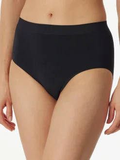 Schiesser Damen Slip - Classic Seamless in schwarz