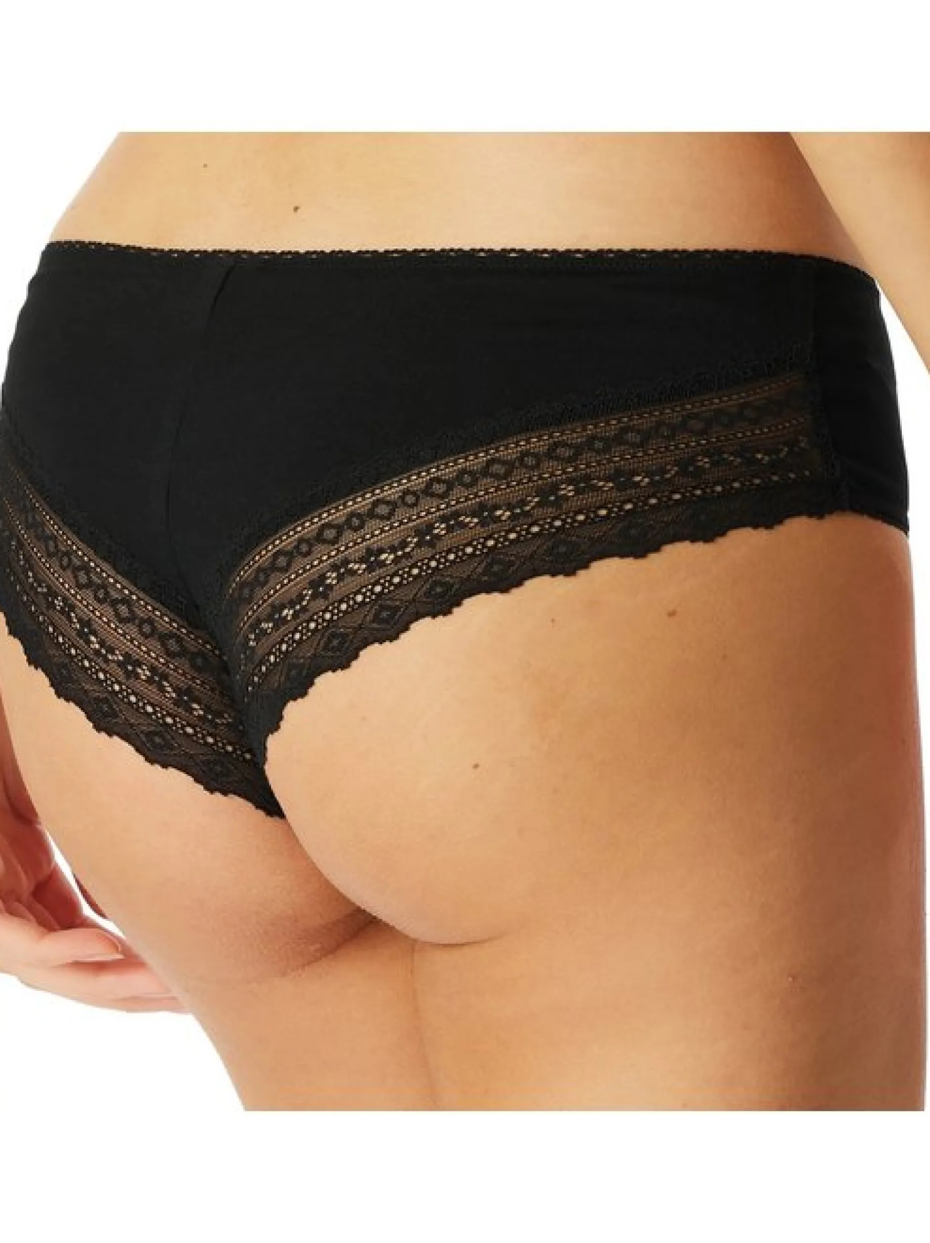 Schiesser Damen Slip 6er Pack in schwarz