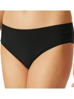 Schiesser Damen Slip 6er Pack in schwarz