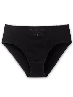 Schiesser Damen Slip 6er Pack in schwarz