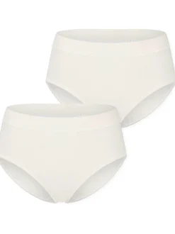 Schiesser Damen Slip - Unique Cotton in weiß