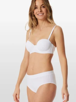 Schiesser Damen Slip - Unique Micro in weiß