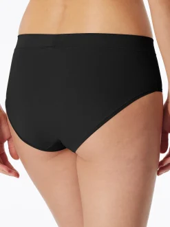 Schiesser Damen Slip - Unique Micro in schwarz