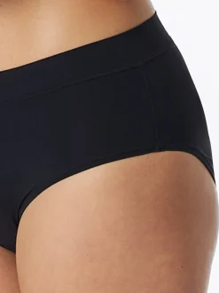 Schiesser Damen Slip - Unique Micro in schwarz