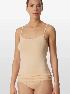 Schiesser Damen Spaghettitop - Uncover in mehrfarbig