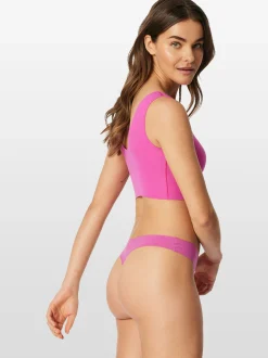 Schiesser Damen String - Invisible Soft in fuchsia