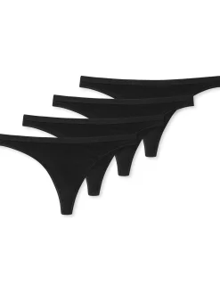 Schiesser Damen String - Serie 95-5 in schwarz
