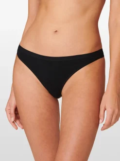 Schiesser Damen String - Serie 95-5 in schwarz