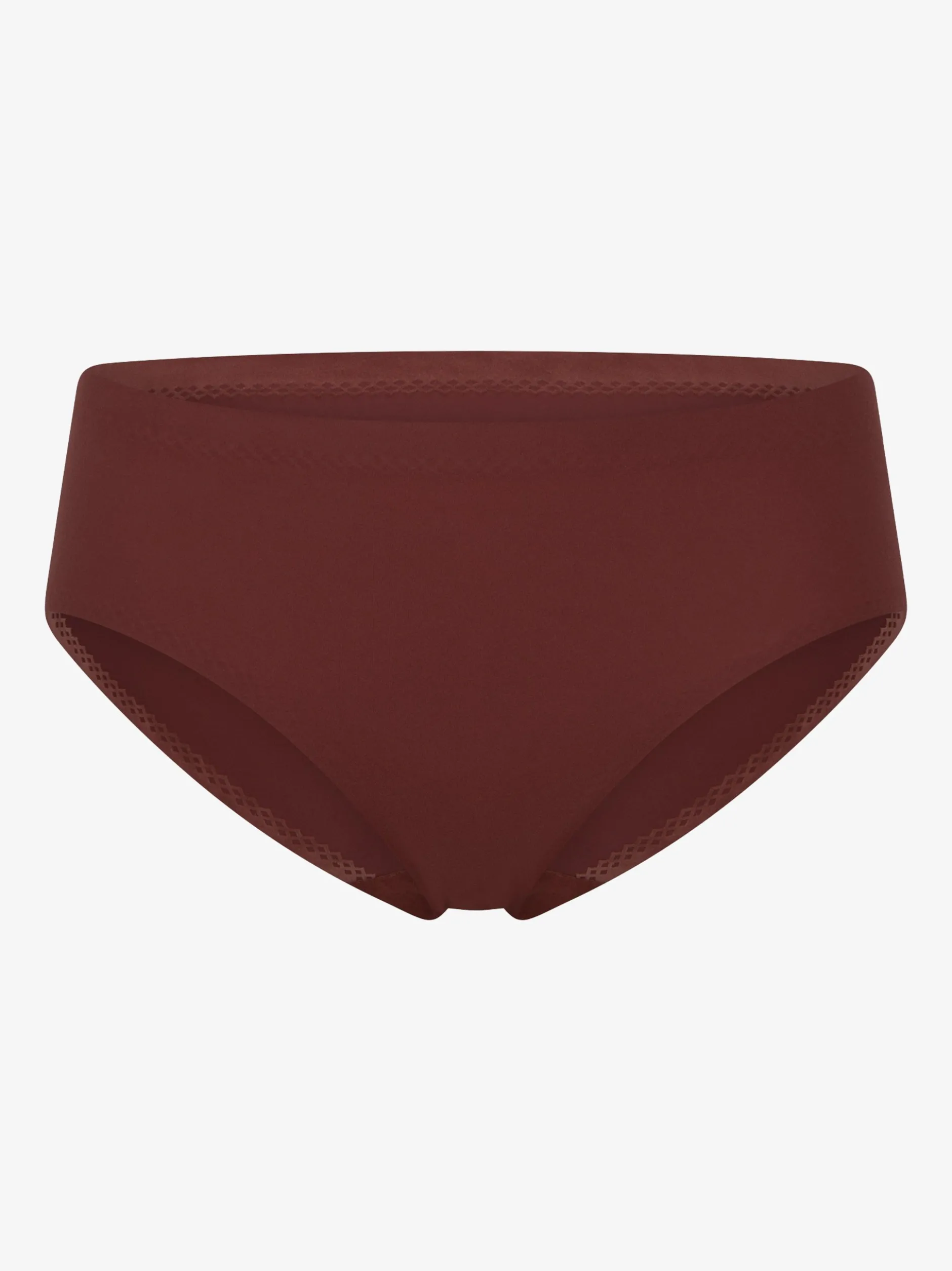 Schiesser Damen Tai-Slip - Invisible Soft Lace in bordeaux