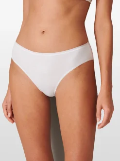 Schiesser Damen Tai-Slip - 95/5 in weiß