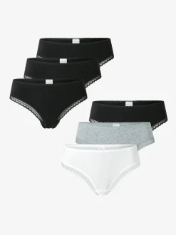 Schiesser Damen Tanga - Modern Multipacks in mehrfarbig