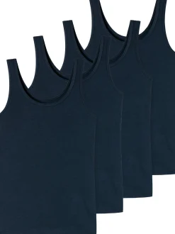 Schiesser Damen Trägertop - Uncover in marine