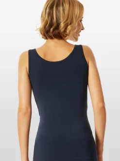 Schiesser Damen Trägertop - Uncover in marine