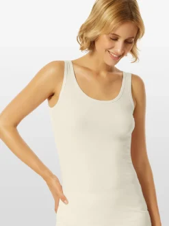 Schiesser Damen Trägertop - Uncover in weiß