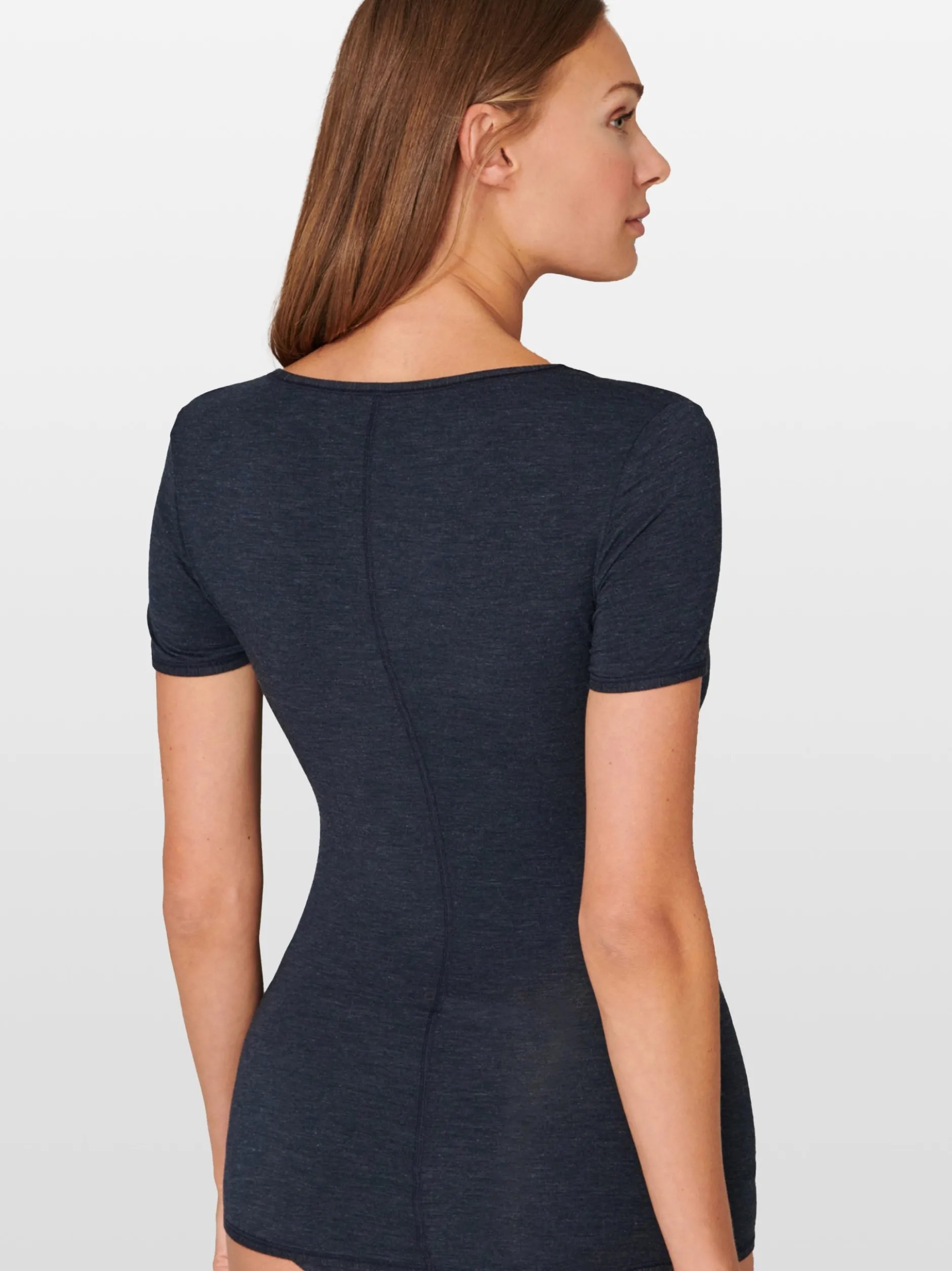 Schiesser Damen Unterhemd - Personal Fit in marine