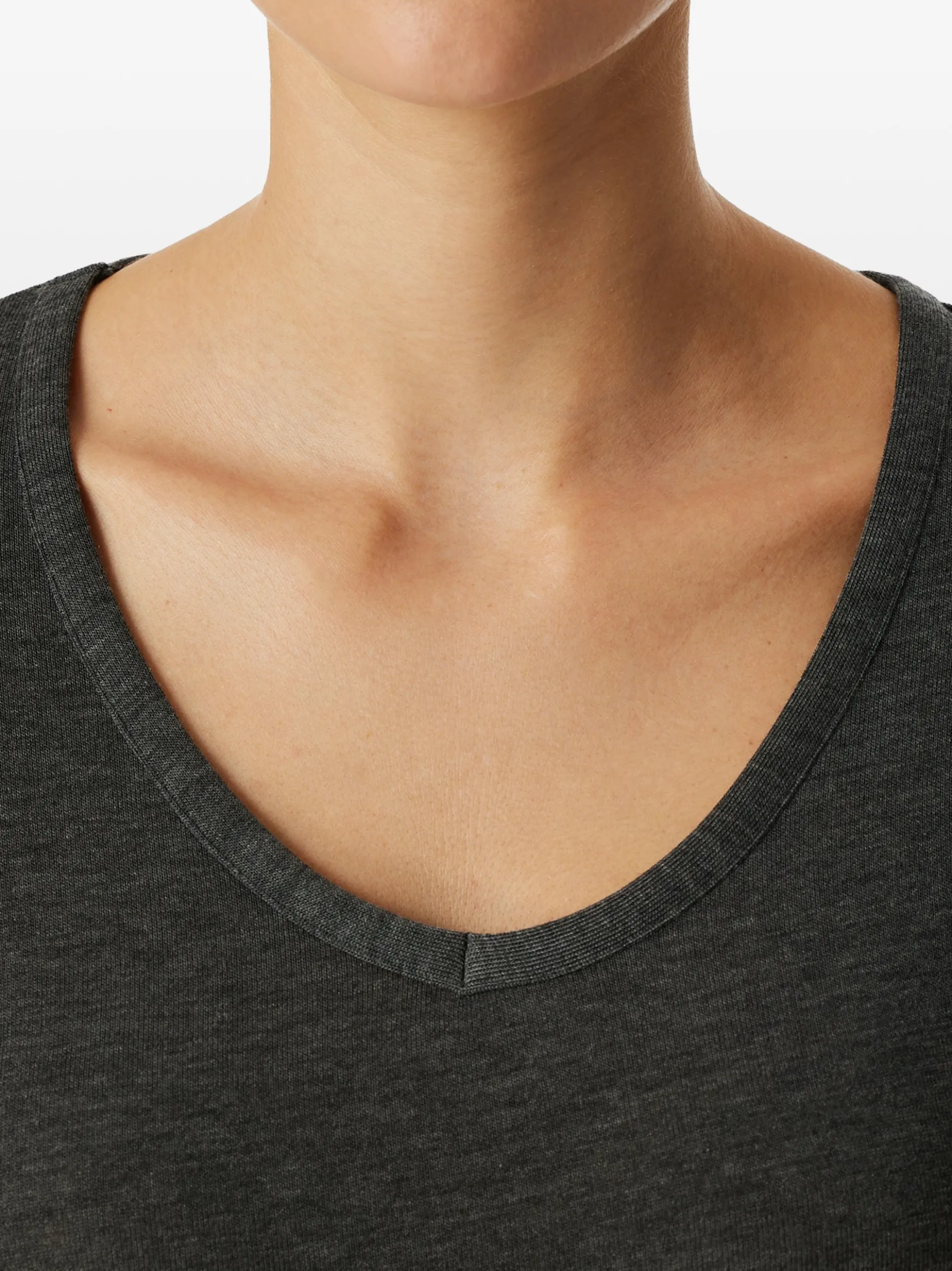 Schiesser Damen Unterziehshirt - Premium Warming in anthrazit