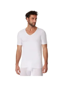 Schiesser Herren T-Shirt 4er Pack in weiß