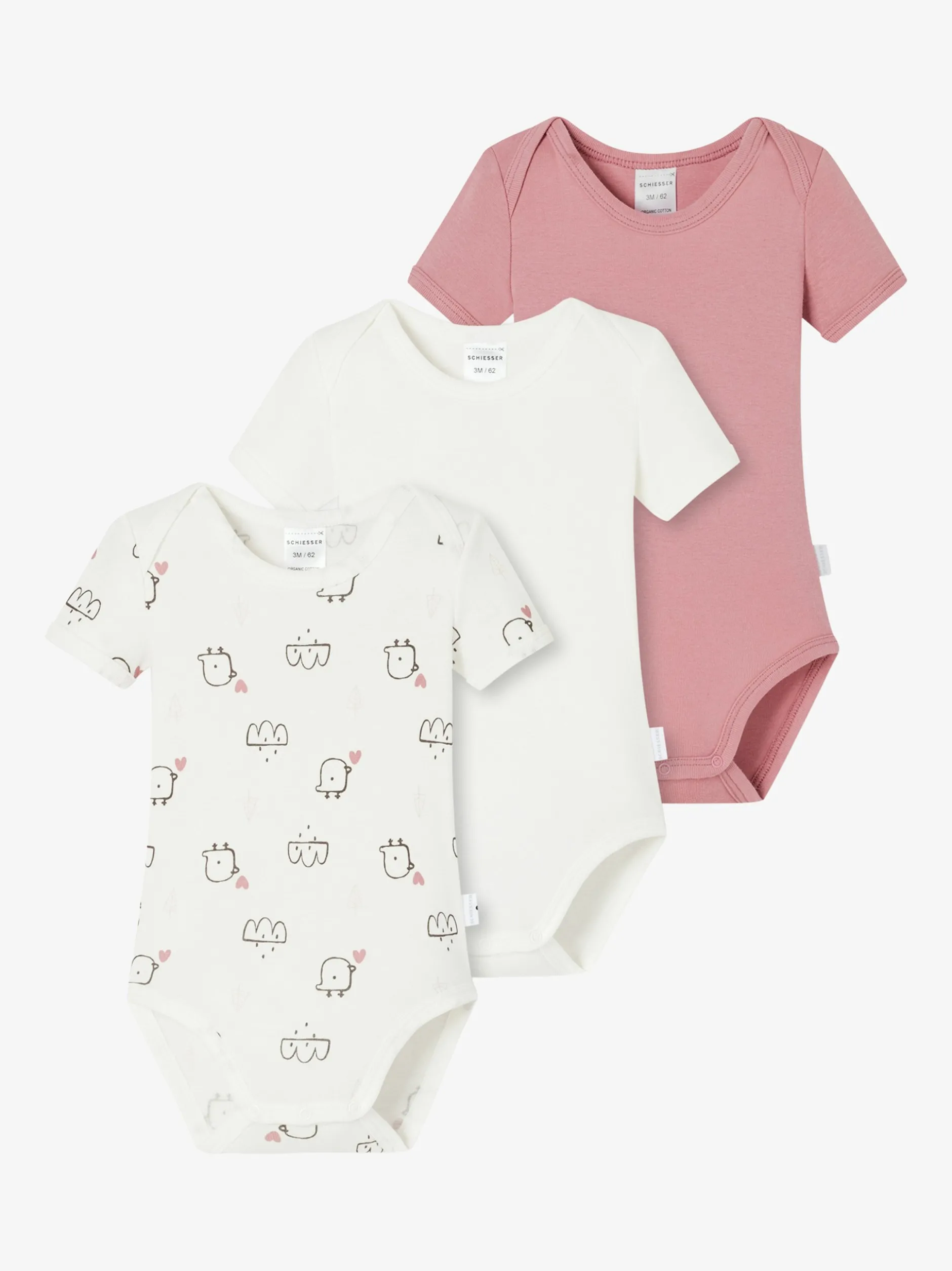 Schiesser Jungen Body - Natural Love in mehrfarbig