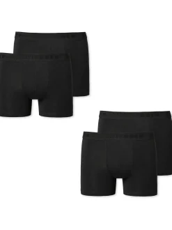 Schiesser Jungen Boxer - Allday Basic in schwarz