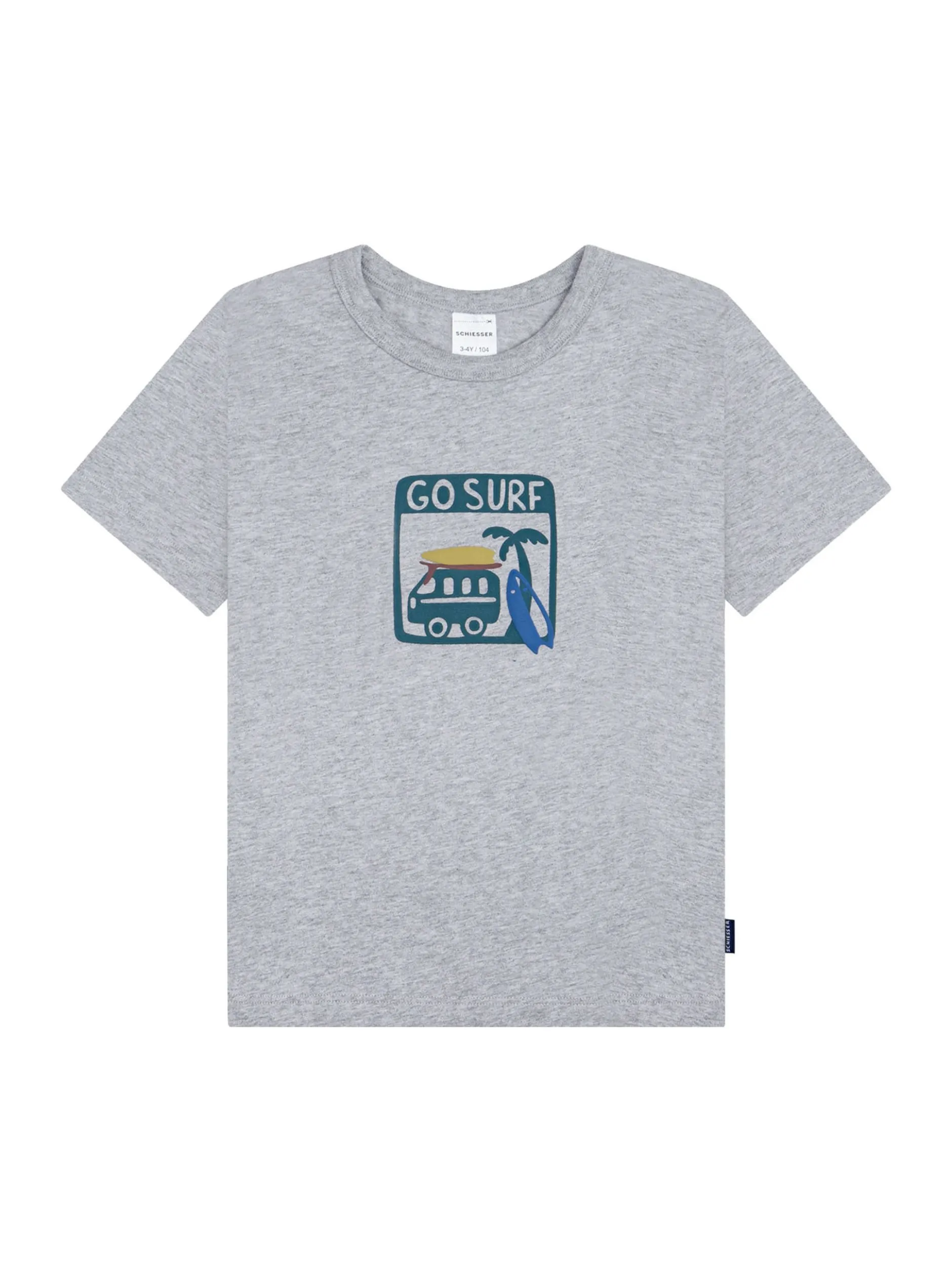 Schiesser Jungen Pyjama - Nightwear in grau
