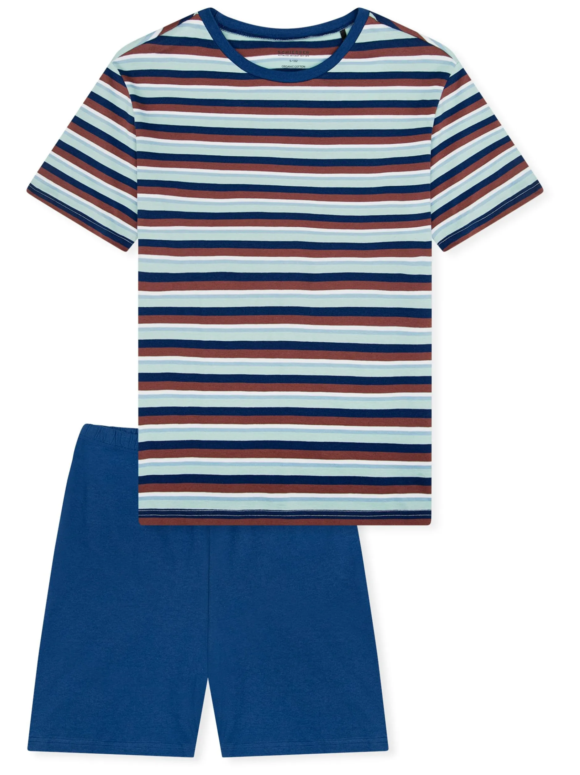 Schiesser Jungen Pyjama - Nightwear in türkis