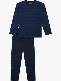 Schiesser Jungen Pyjama - Nightwear in marine