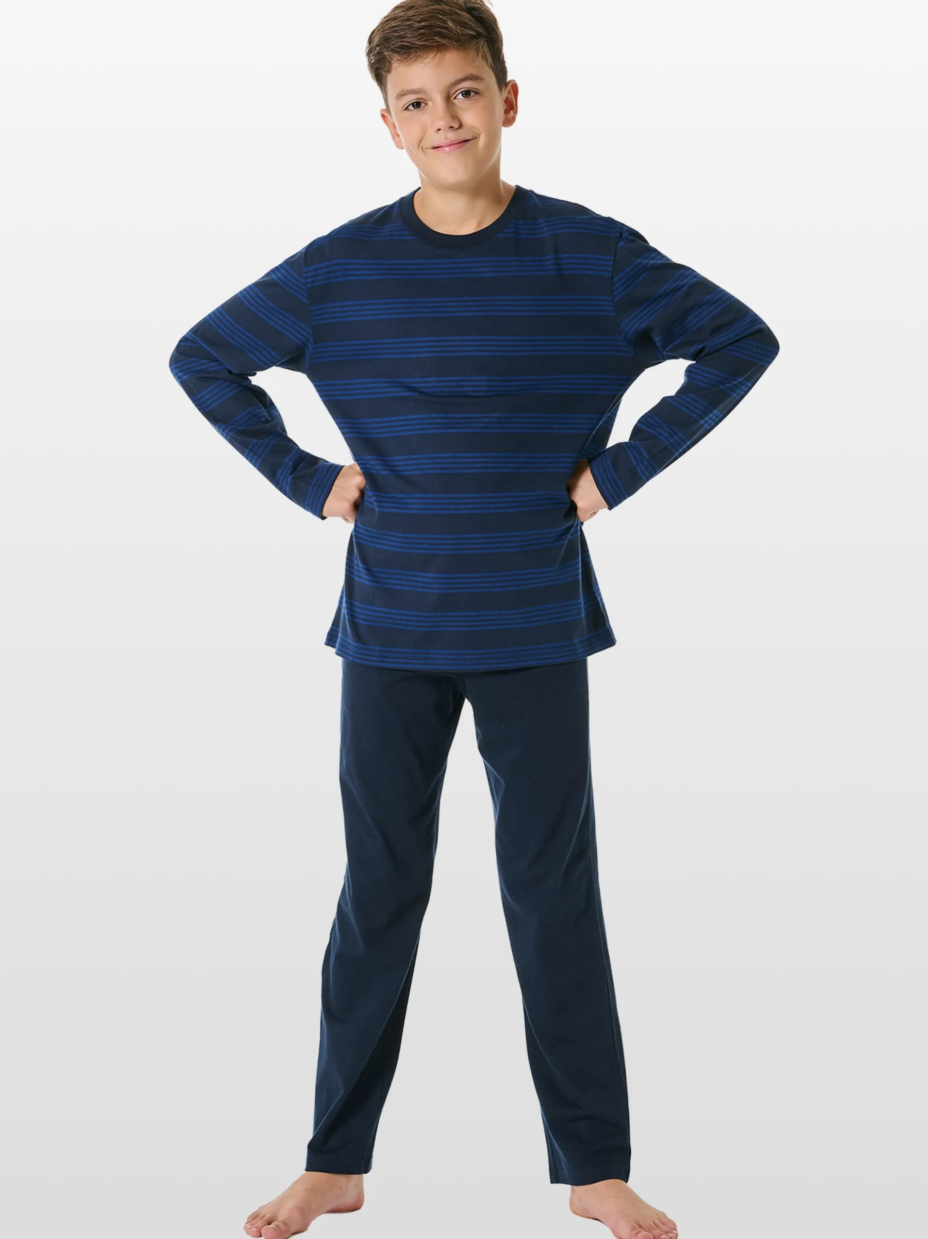 Schiesser Jungen Pyjama - Nightwear in marine