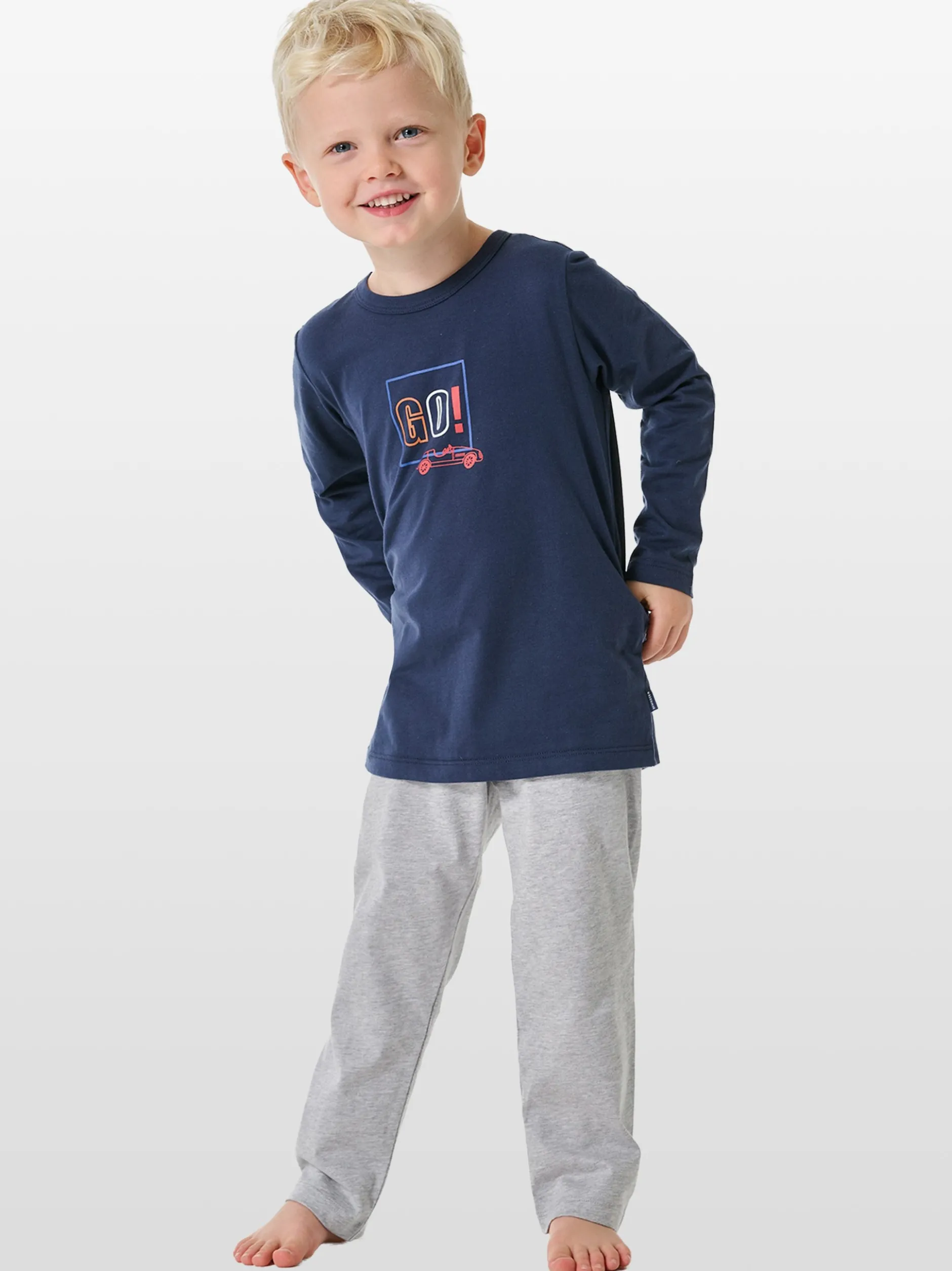 Schiesser Jungen Pyjama - Nightwear in marine