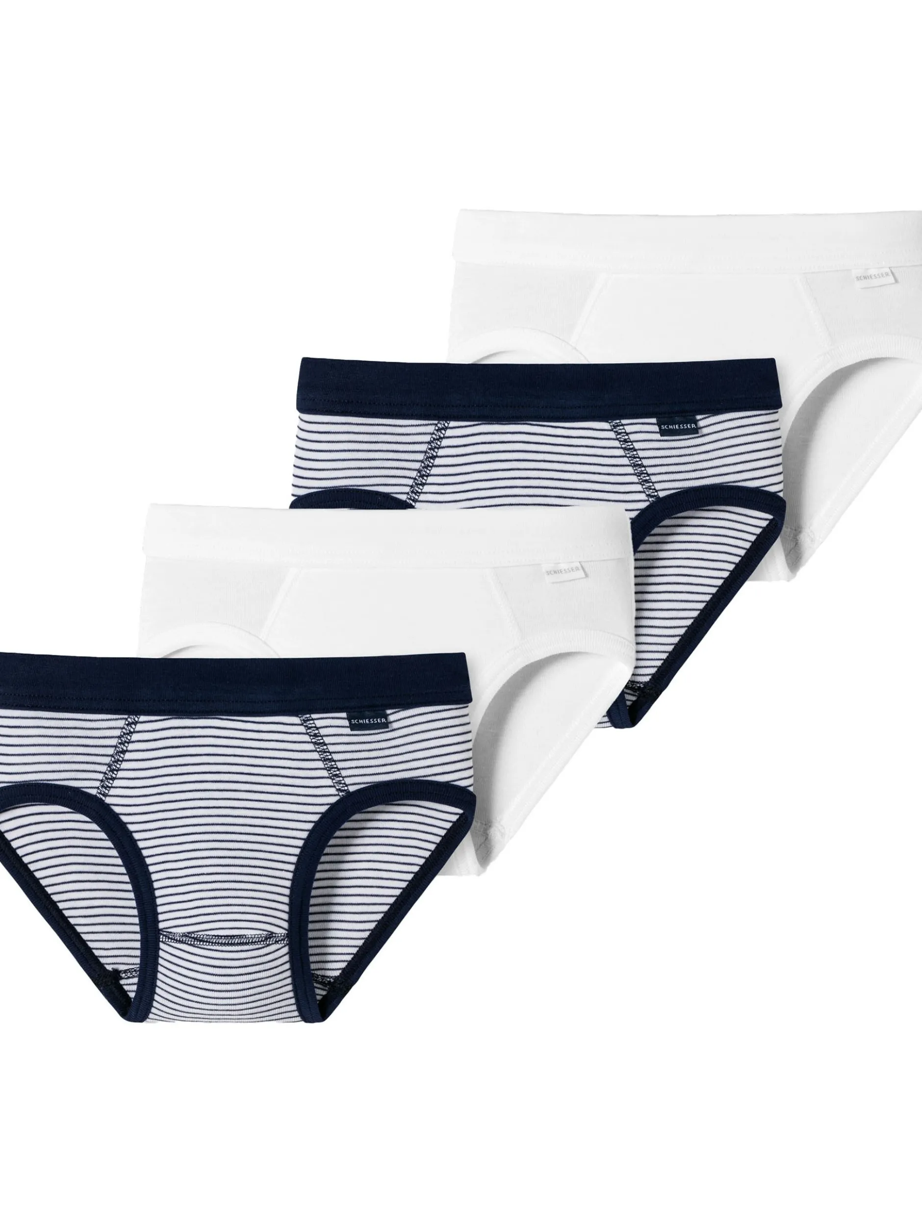 Schiesser Jungen Slip - Basic Sport in mehrfarbig